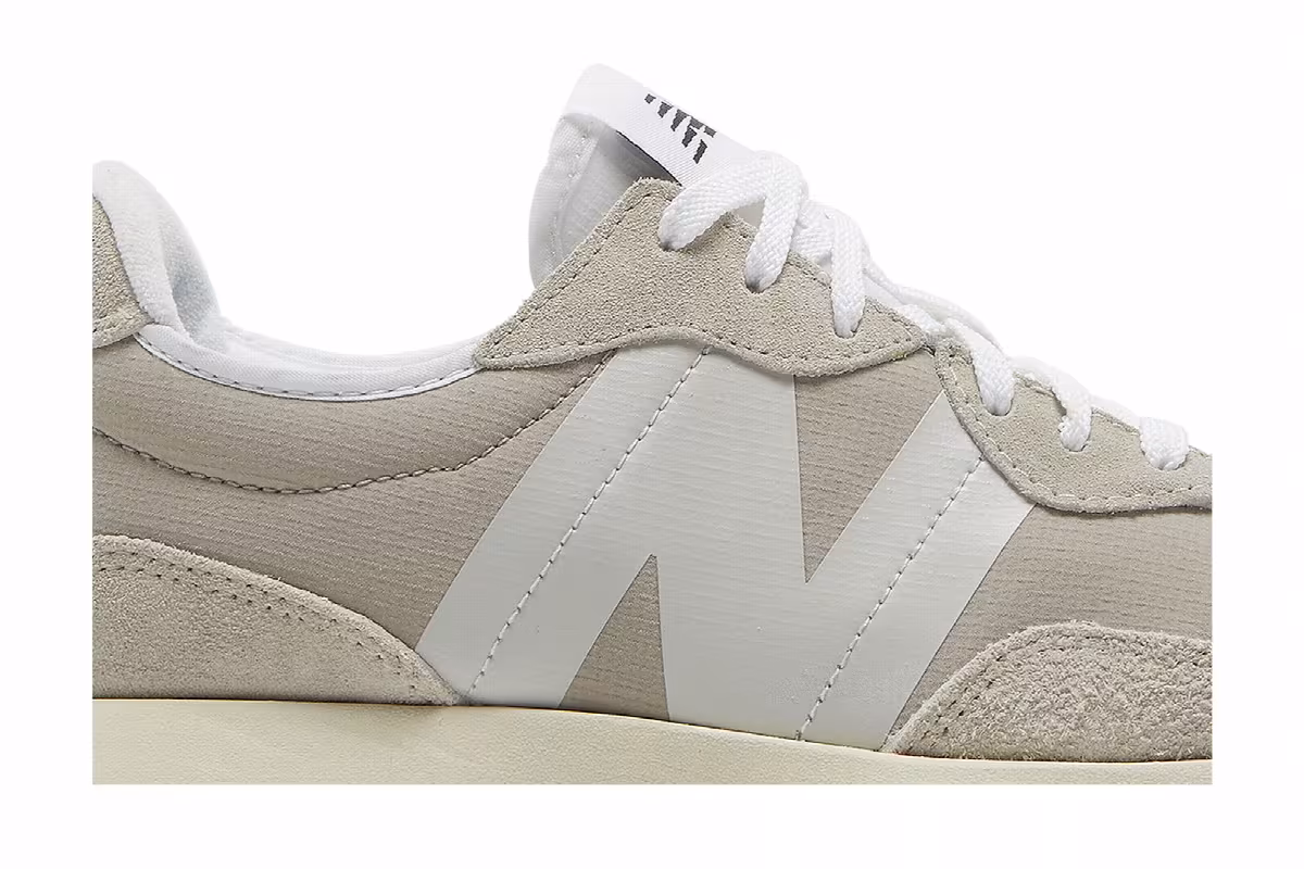 New Balance Women's 327 Timberwolf Aluminum, view 3