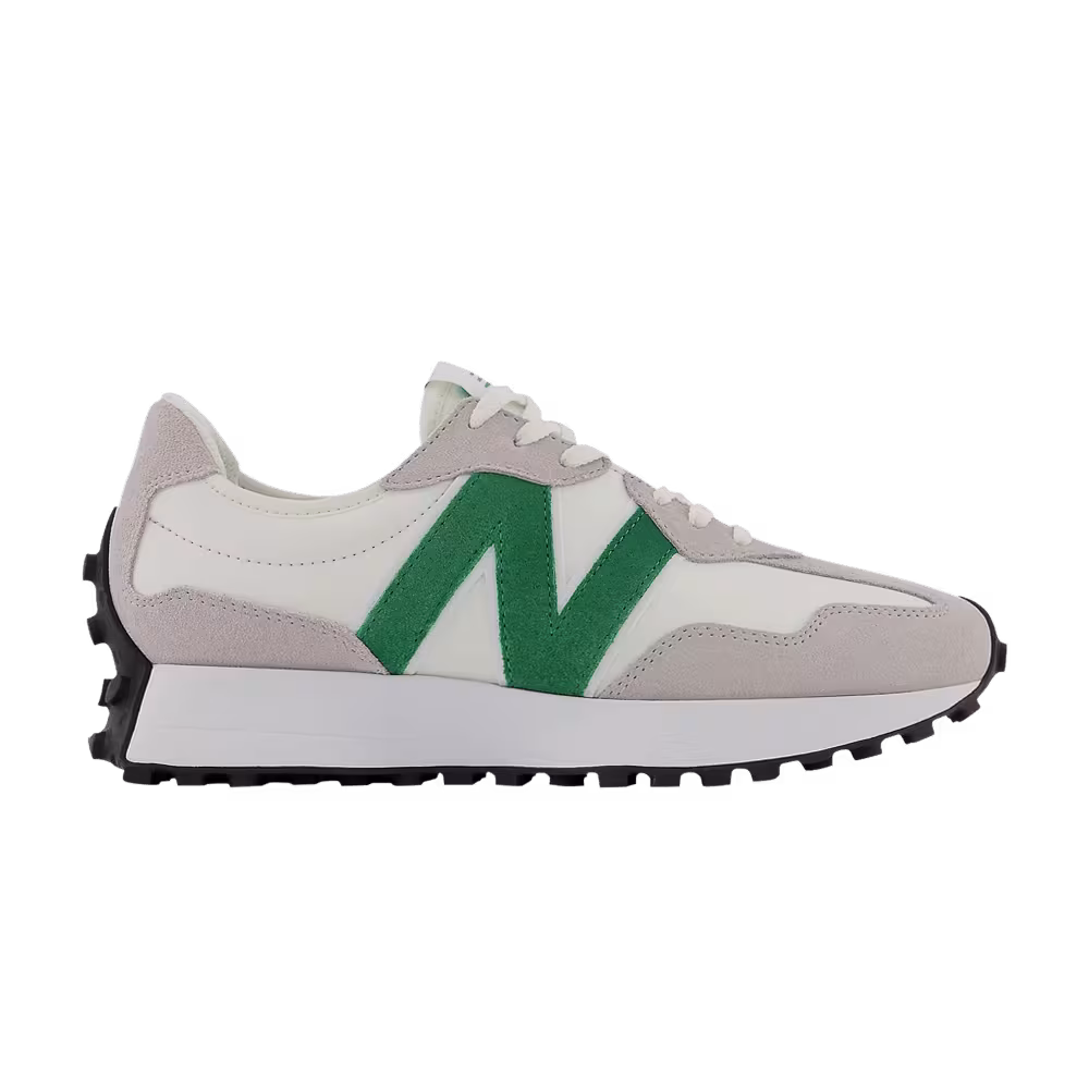 New Balance Women's 327 Rain Cloud Varsity Green