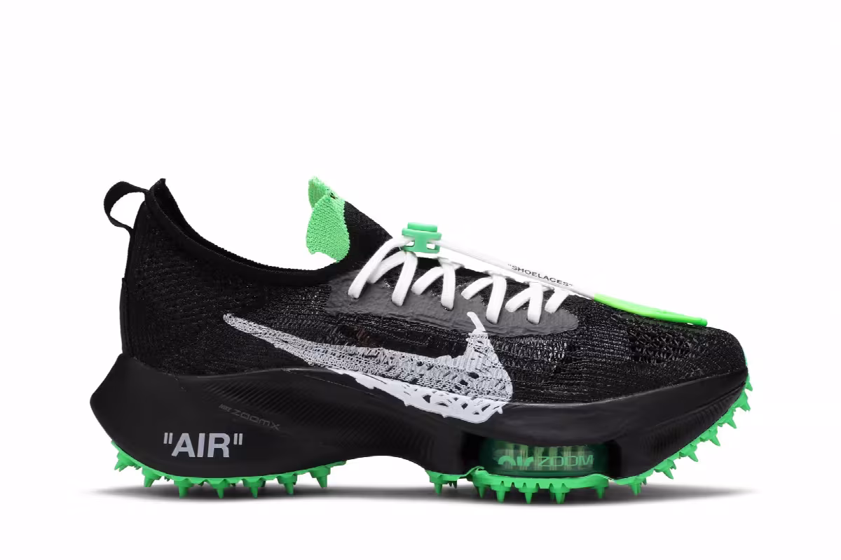Off-White x Nike Air Zoom Tempo Next% Black, view 2