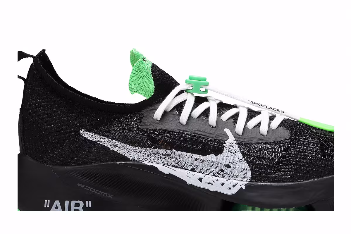 Off-White x Nike Air Zoom Tempo Next% Black, view 3
