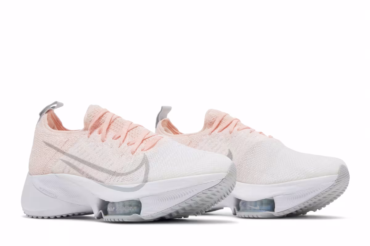 Nike Women's Air Zoom Tempo NEXT% Flyknit Sunset Tint, view 9