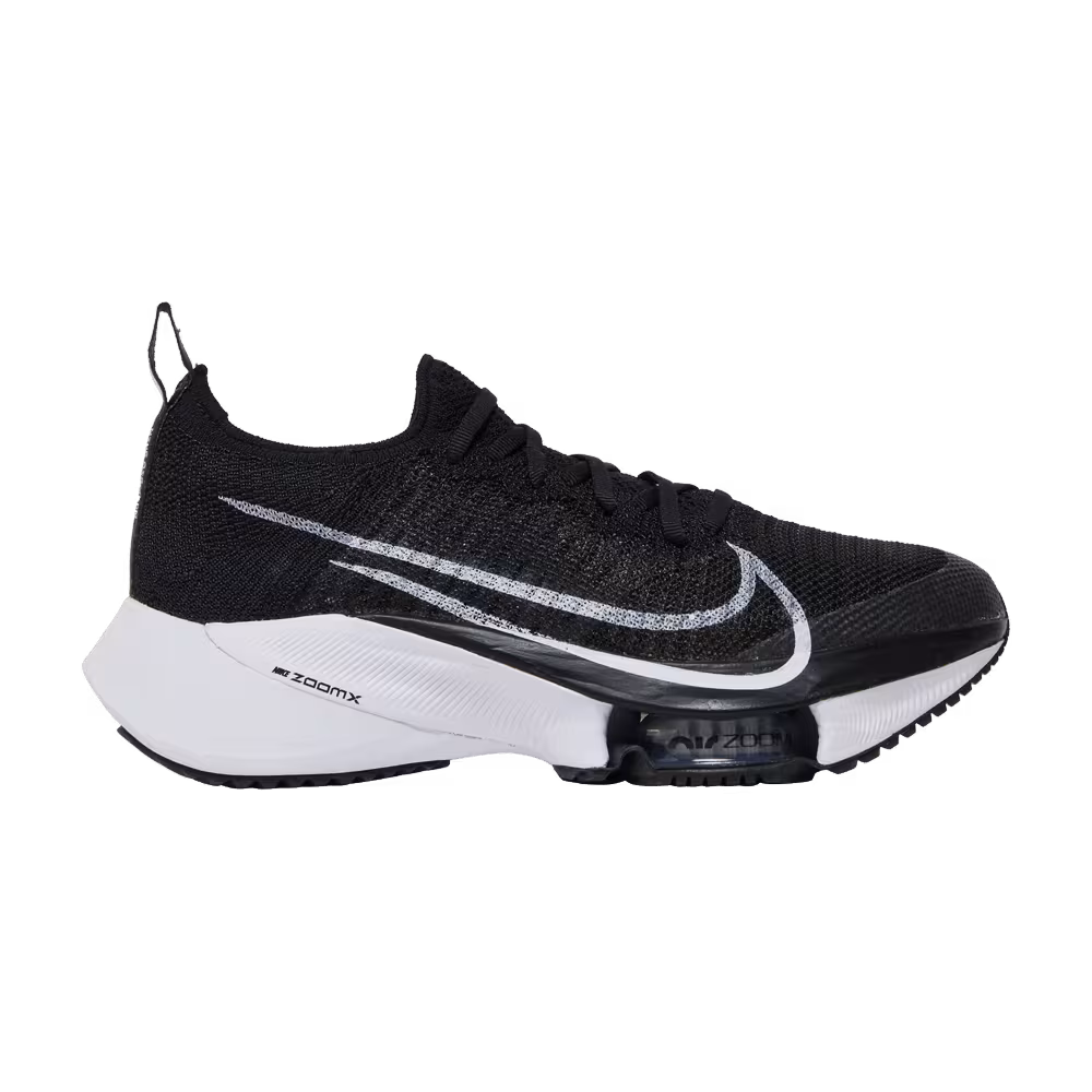 Nike Women's Air Zoom Tempo NEXT% Flyknit Black White