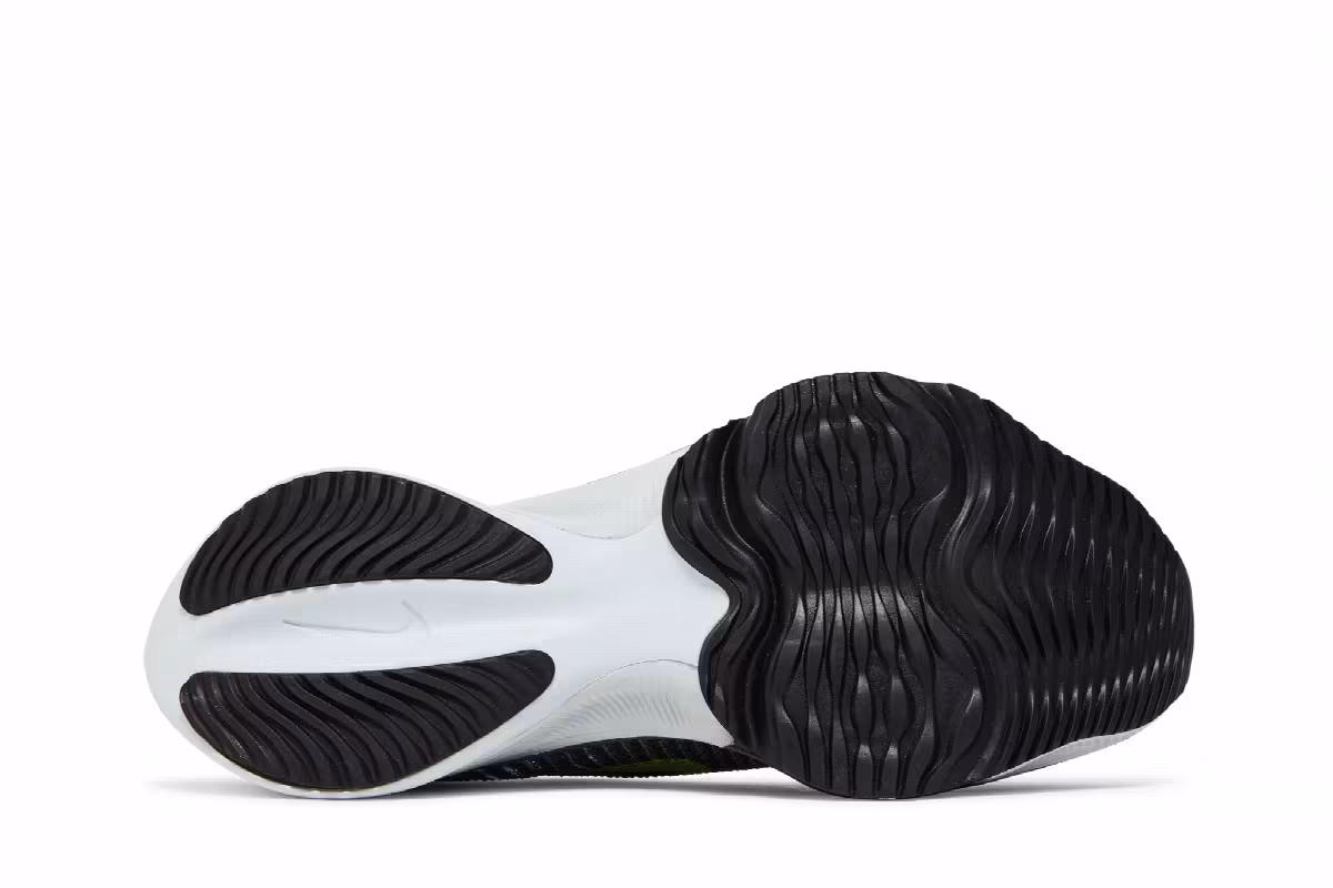 Nike Air Zoom Tempo NEXT% Flyknit Particle Grey Volt, view 5