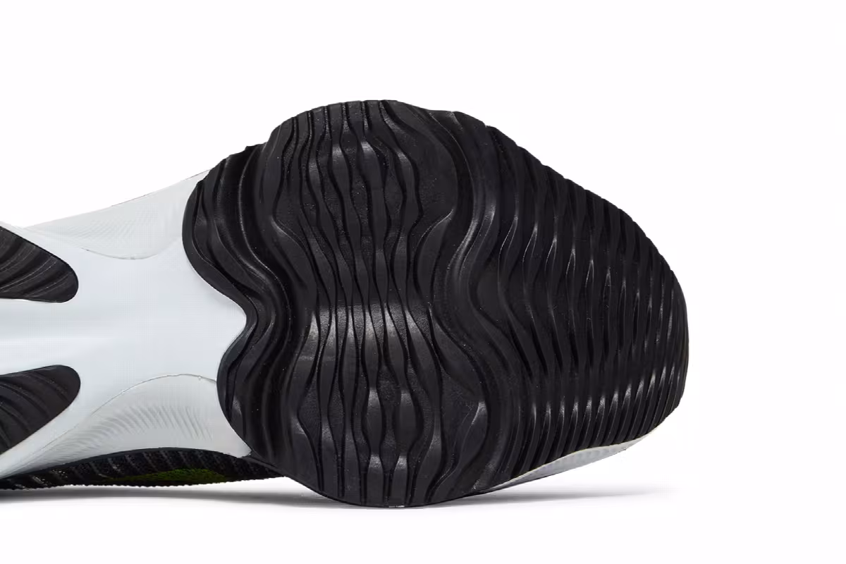 Nike Air Zoom Tempo NEXT% Flyknit Particle Grey Volt, view 6