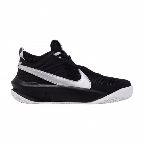 Nike Team Hustle D10 GS 'Black Metallic Silver'