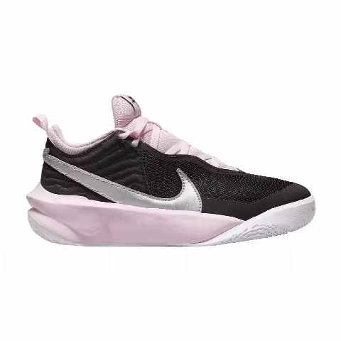Nike Team Hustle D10 GS 'Black Pink Foam'
