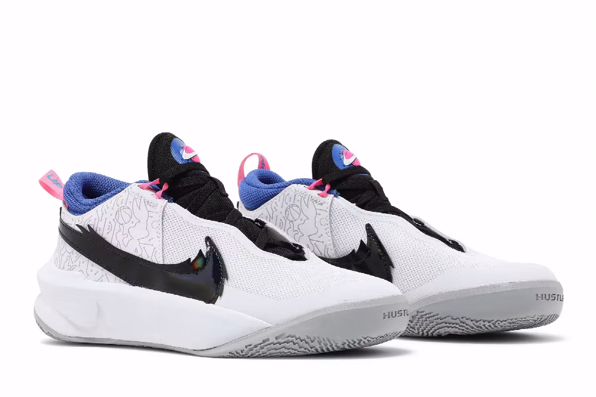 Space Jam x Nike Team Hustle D10 SE GS Computer Chip, view 9