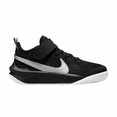 Nike Team Hustle D10 PS 'Black Metallic Silver'