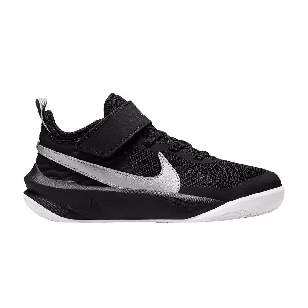 Nike Team Hustle D10 PS Black Metallic Silver