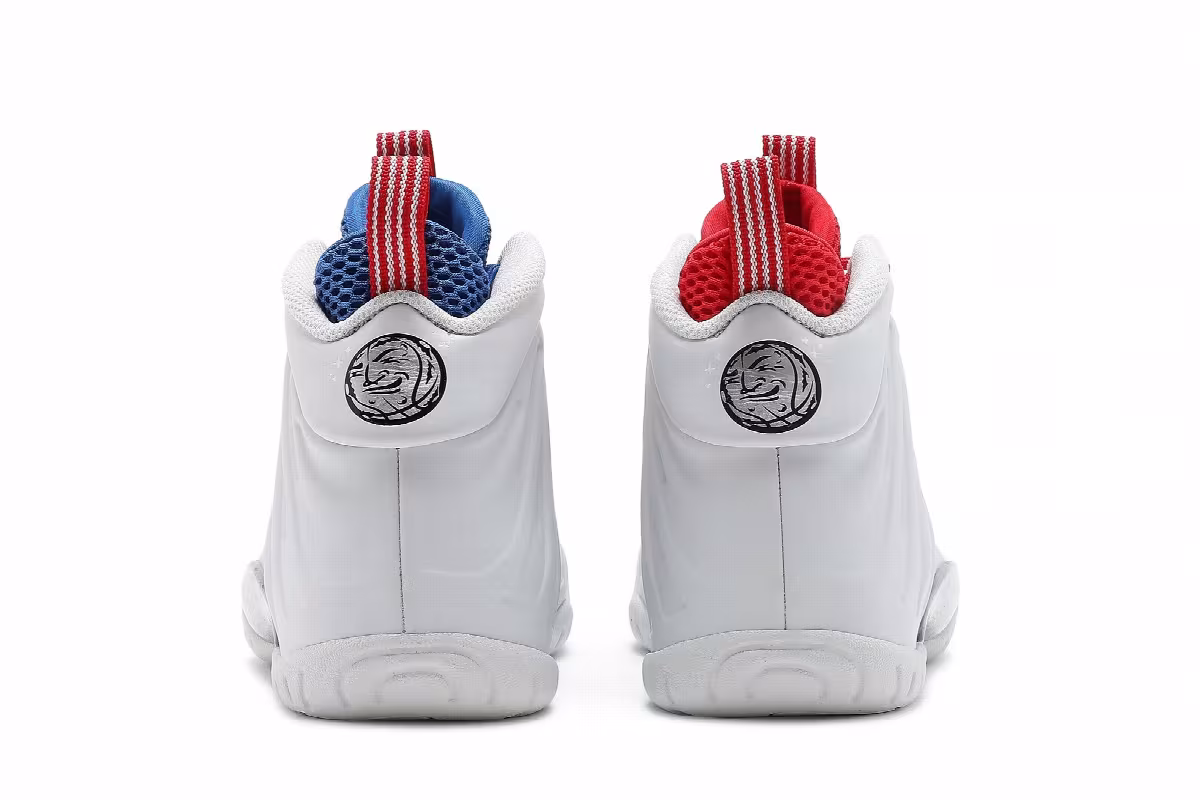 Nike Little Posite One GS USA Moon, view 7