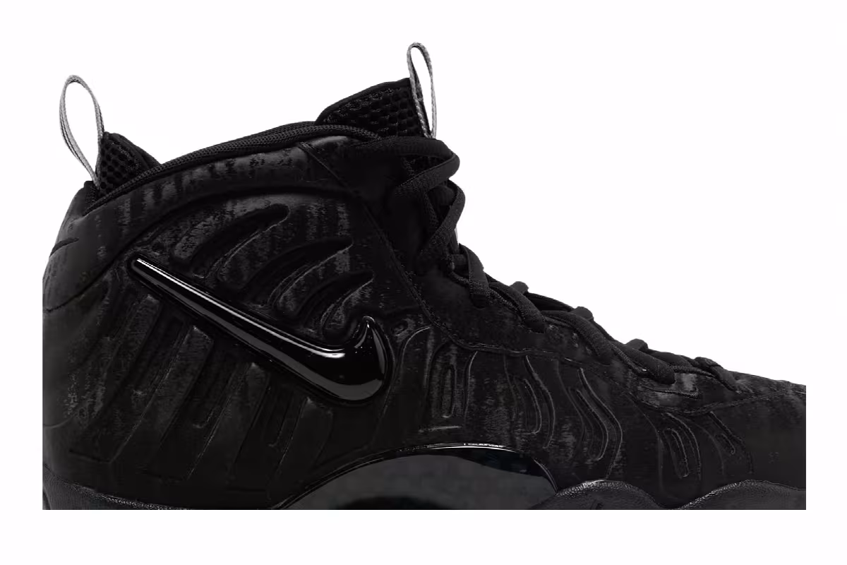 Nike Little Posite Pro GS Black Cat, view 3