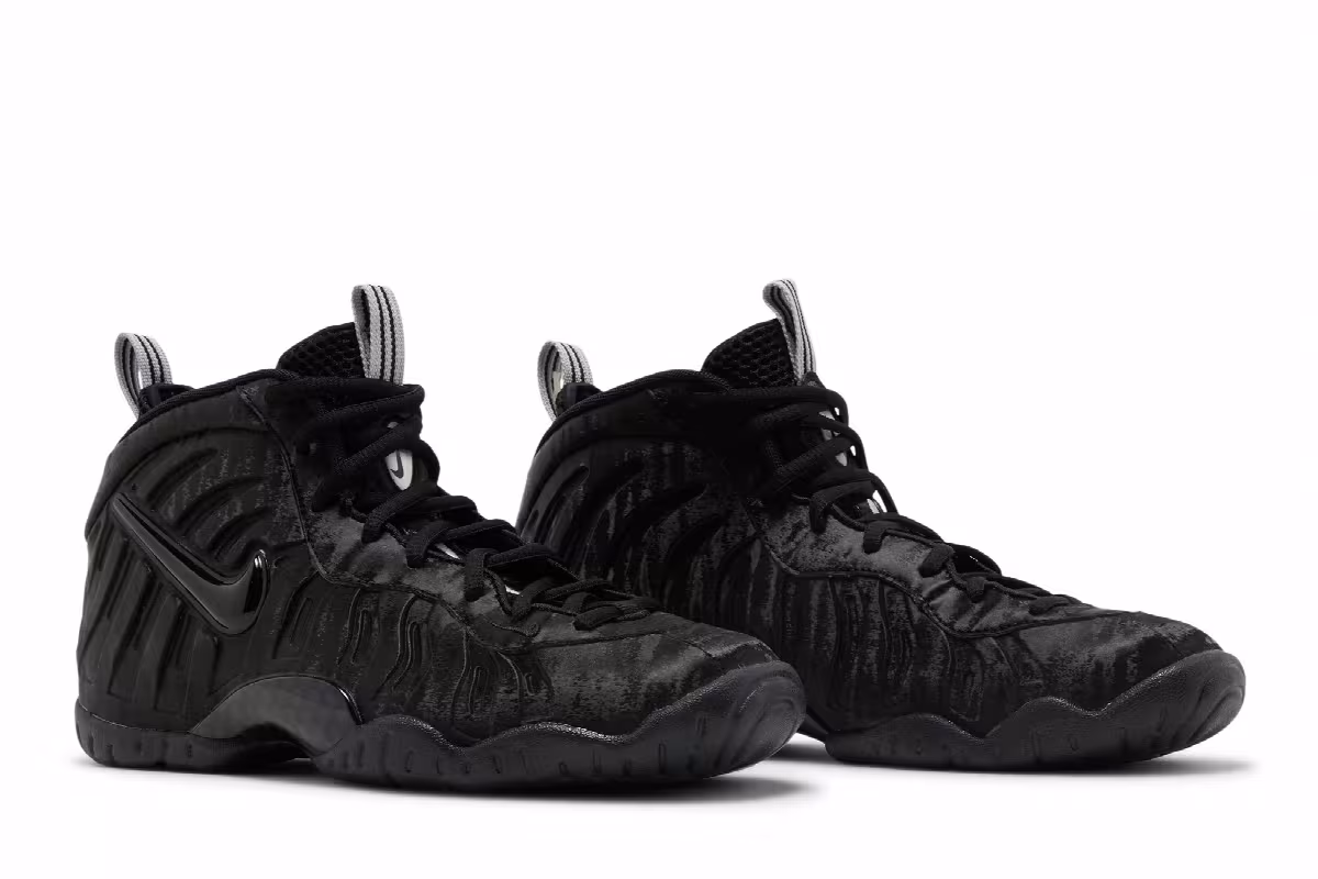 Nike Little Posite Pro GS Black Cat, view 9