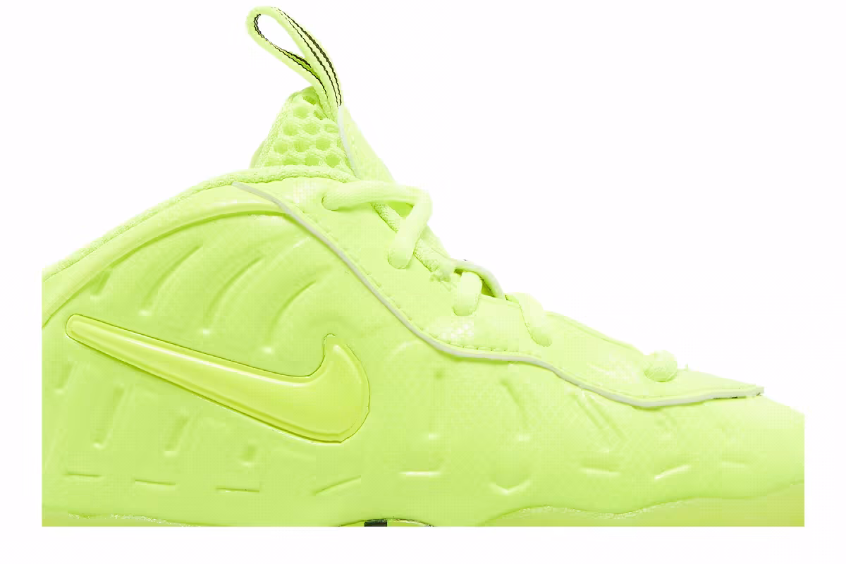 Nike Little Posite One TD Volt, view 3