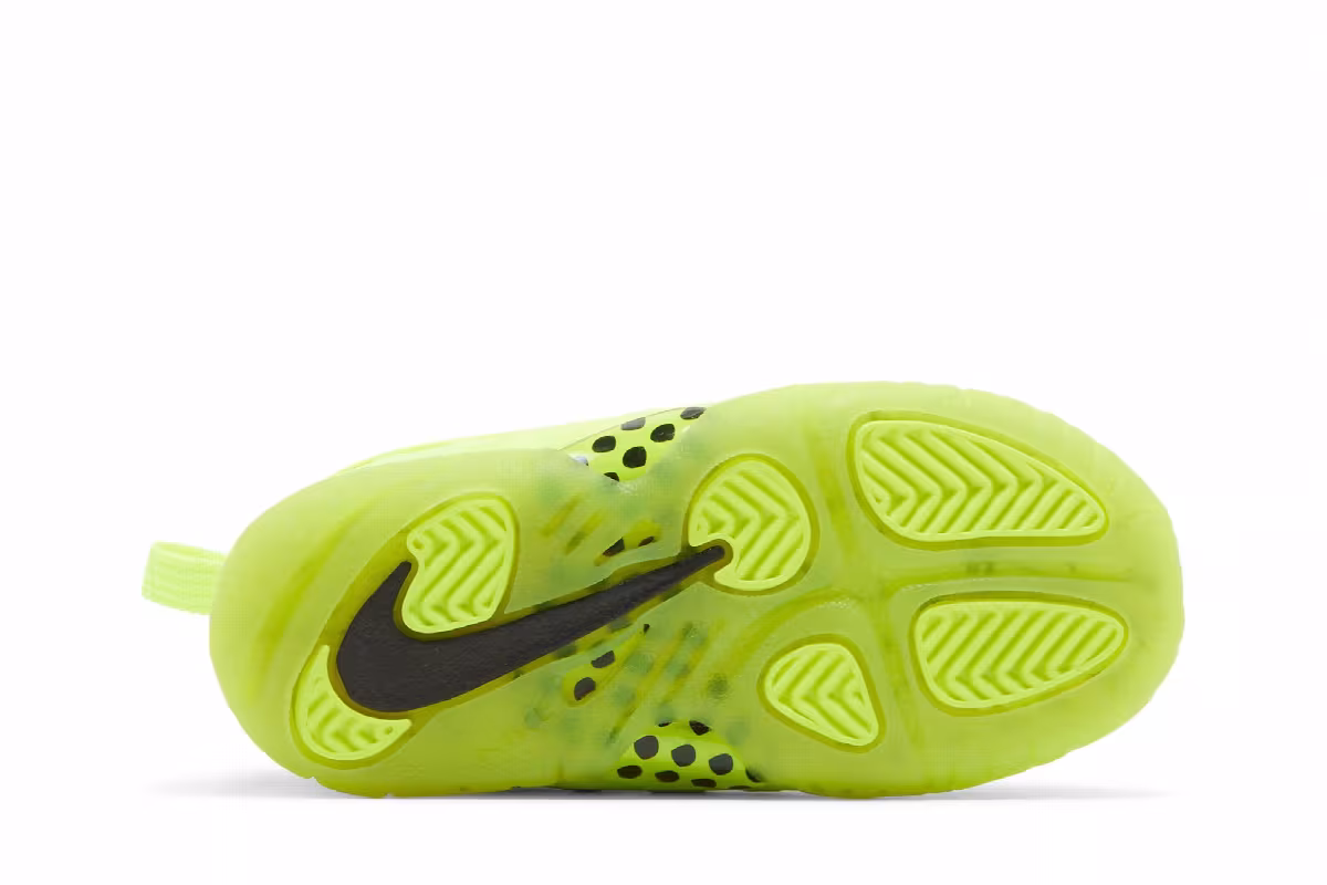 Nike Little Posite One TD Volt, view 5