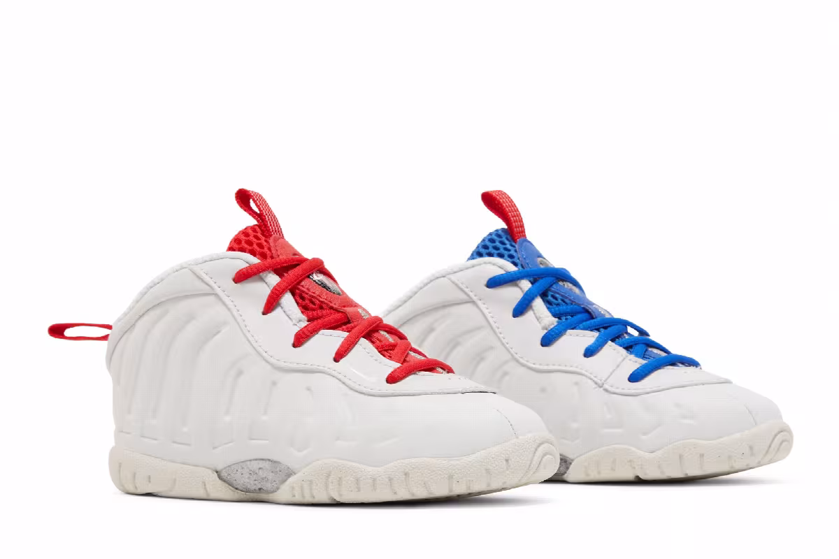 Nike Little Posite One TD USA Moon, view 9