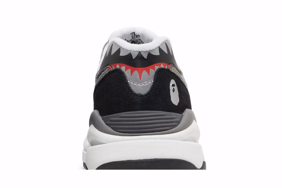 BAPE x New Balance 57/40 Grey, view 8