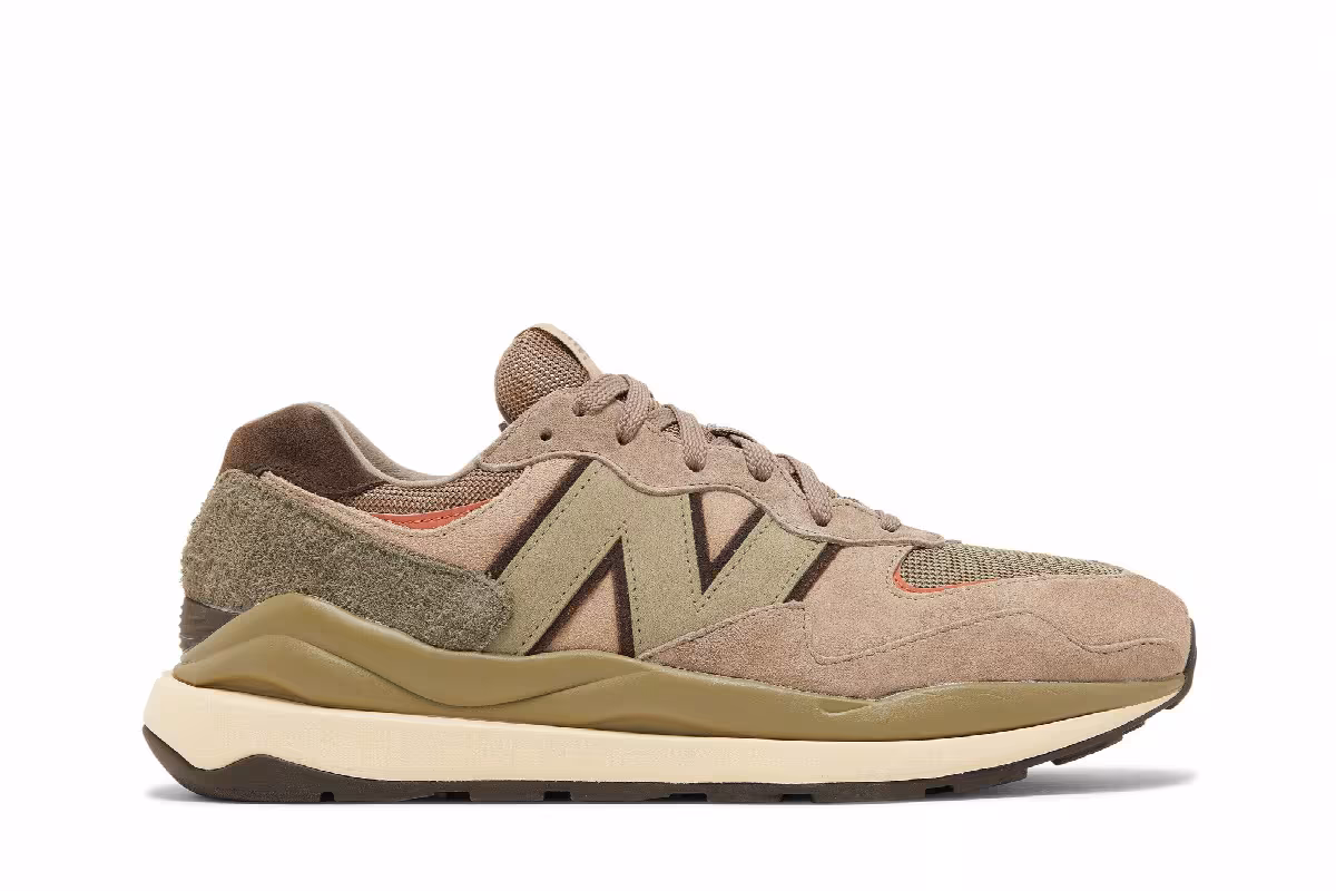 New Balance 57/40 Mushroom Sweet Caramel, view 2