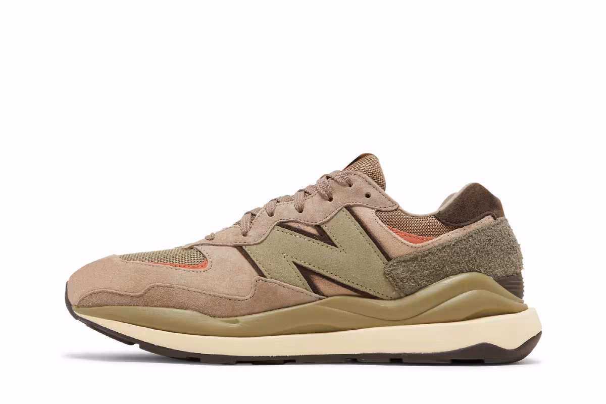 New Balance 57/40 Mushroom Sweet Caramel, view 4