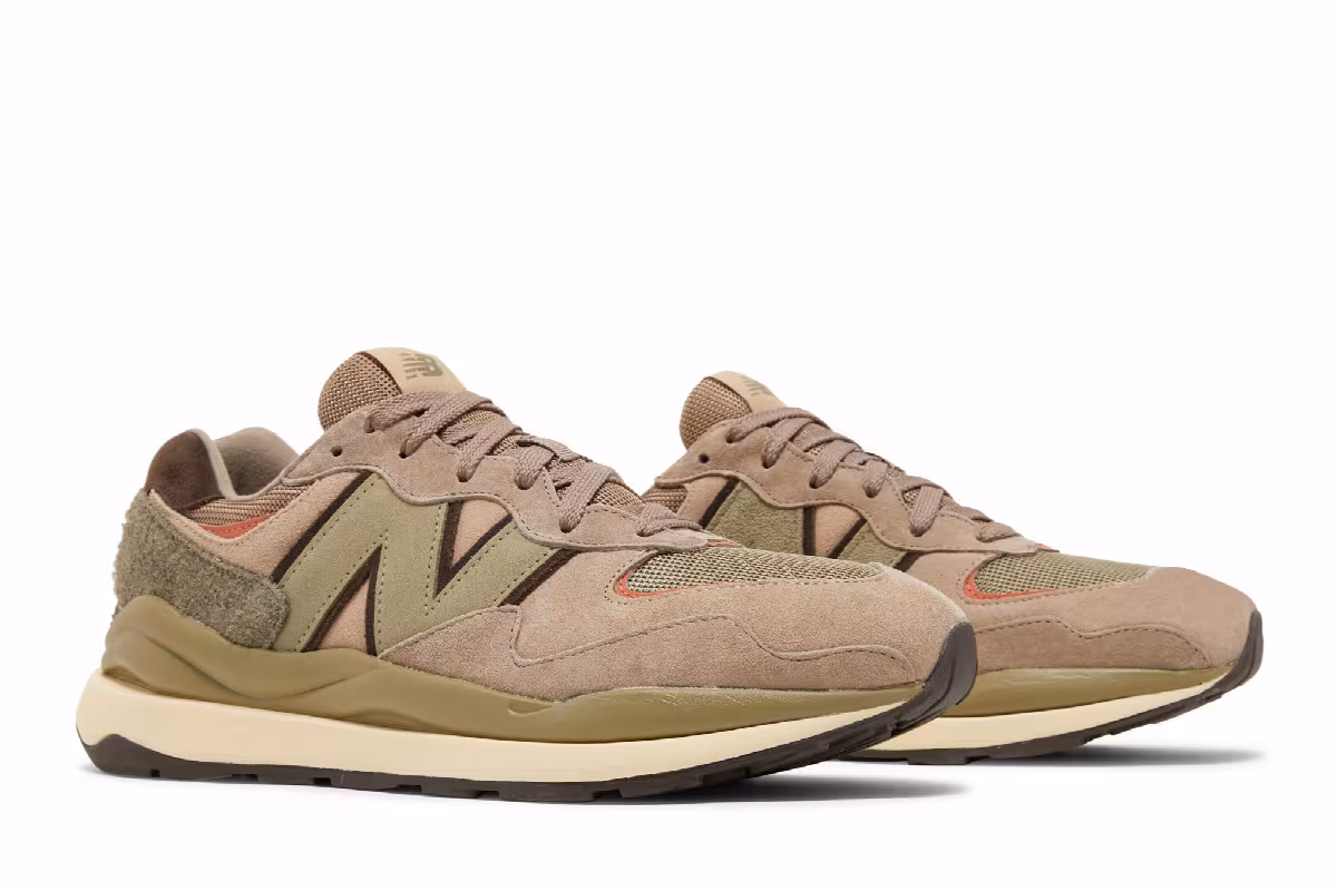New Balance 57/40 Mushroom Sweet Caramel, view 9