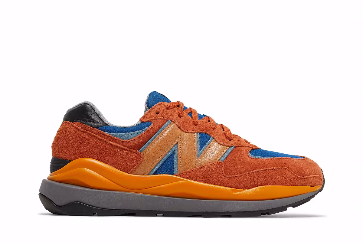 New Balance 57/40 Rust Oxide Blue Groove, view 2