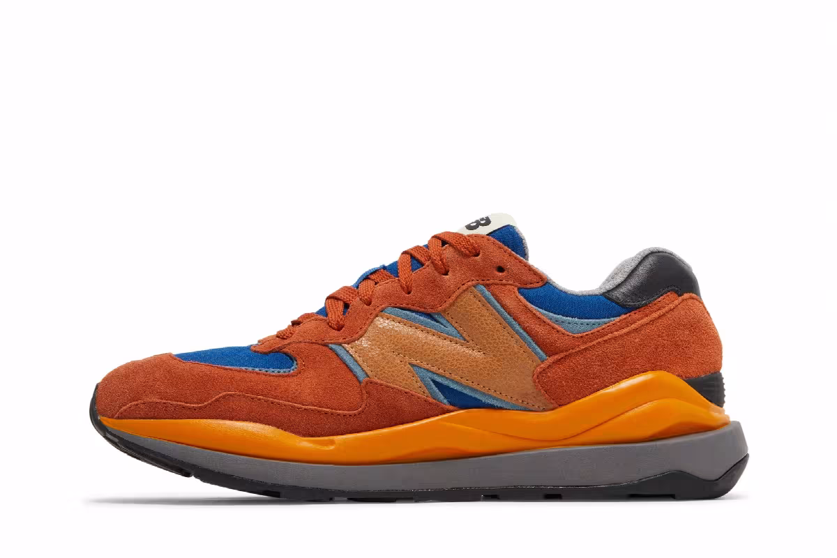 New Balance 57/40 Rust Oxide Blue Groove, view 4