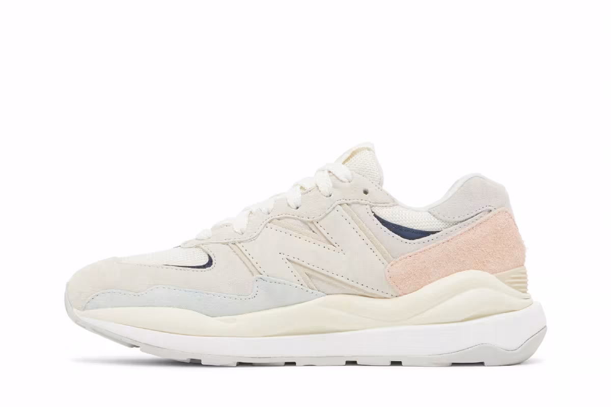 New Balance 57/40 Sea Salt Vintage Rose, view 4