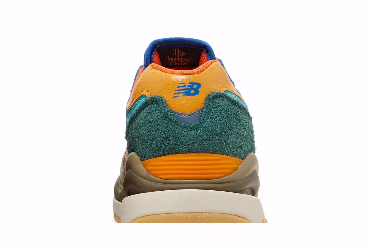 New Balance 57/40 Cobalt Marigold Dark Camo, view 8