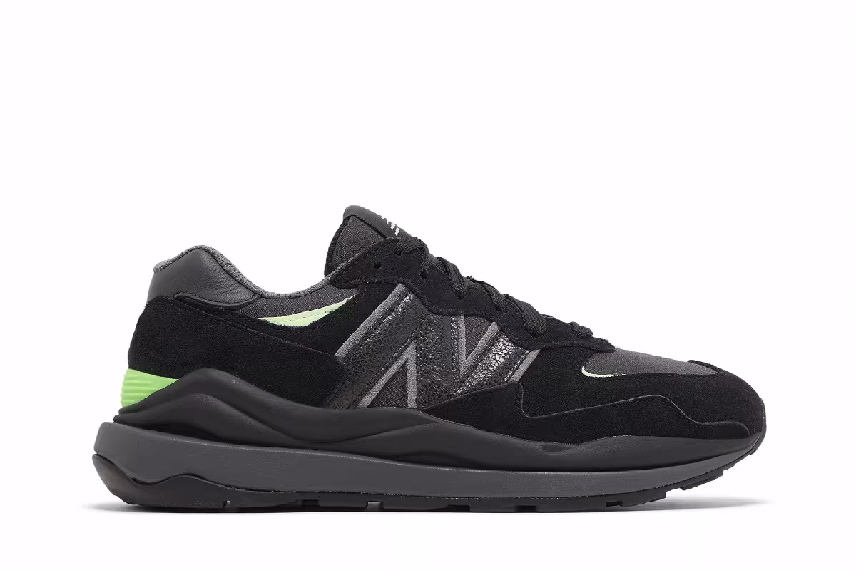 New Balance 57/40 Wonderland Pack - Black Green Glow, view 2