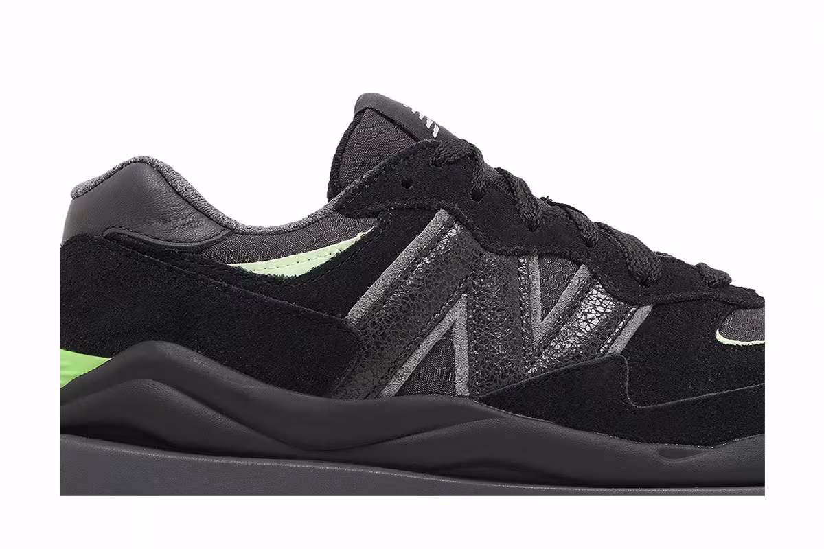 New Balance 57/40 Wonderland Pack - Black Green Glow, view 3