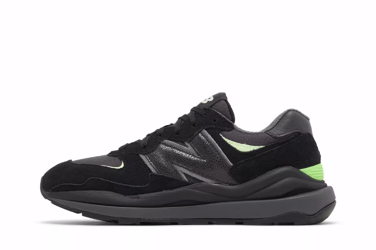 New Balance 57/40 Wonderland Pack - Black Green Glow, view 4