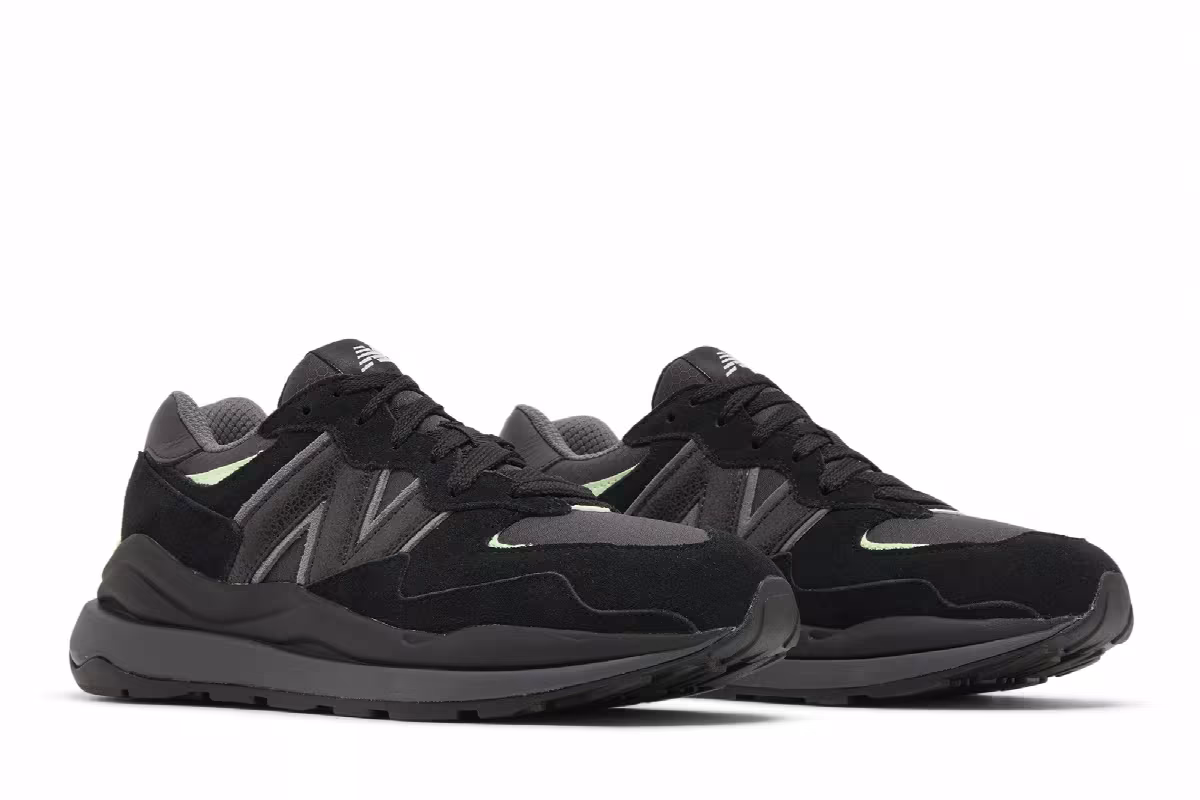 New Balance 57/40 Wonderland Pack - Black Green Glow, view 9