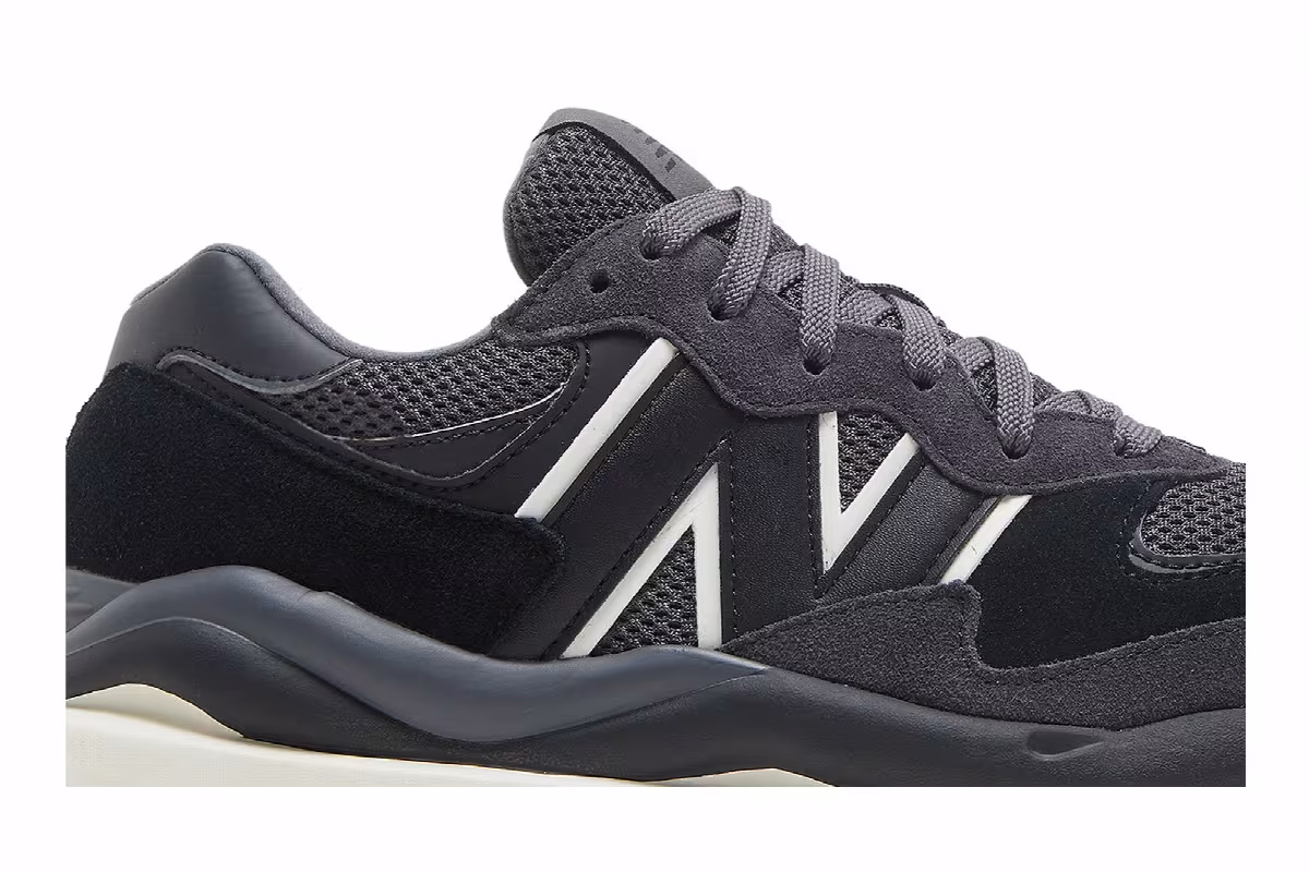 New Balance Women's 57/40 Black Dark Grey, view 3