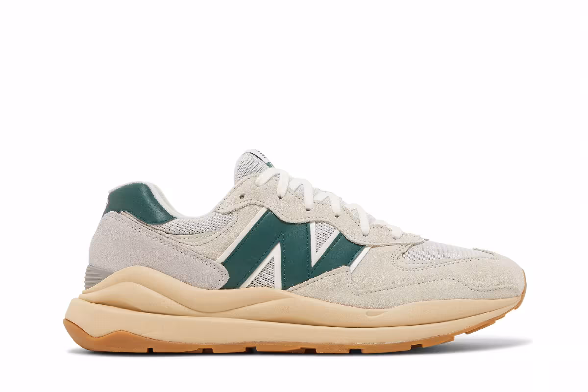 New Balance 57/40 Moonbeam Nightwatch Green, view 2