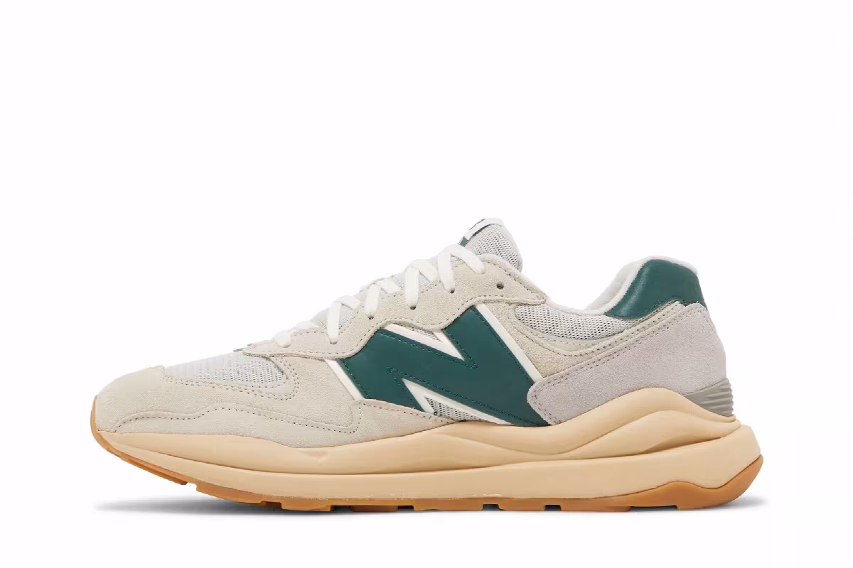 New Balance 57/40 Moonbeam Nightwatch Green, view 4