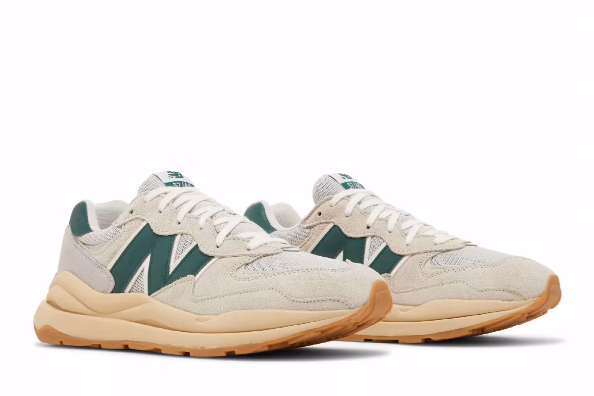 New Balance 57/40 Moonbeam Nightwatch Green, view 9