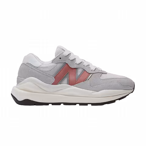 New Balance Wmns 57/40 'Light Aluminum Mineral Red'