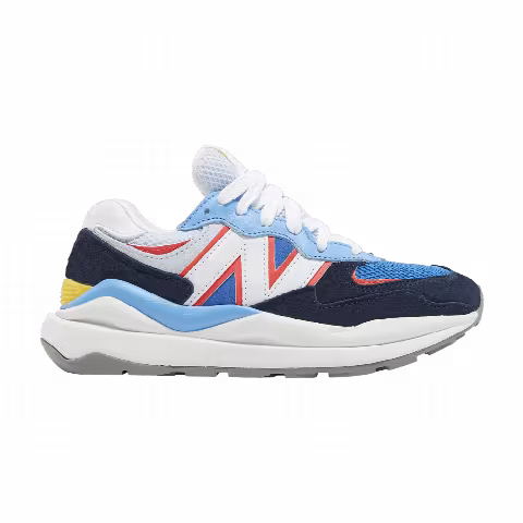 New Balance Wmns 57/40 'Natural Indigo Electric Red'