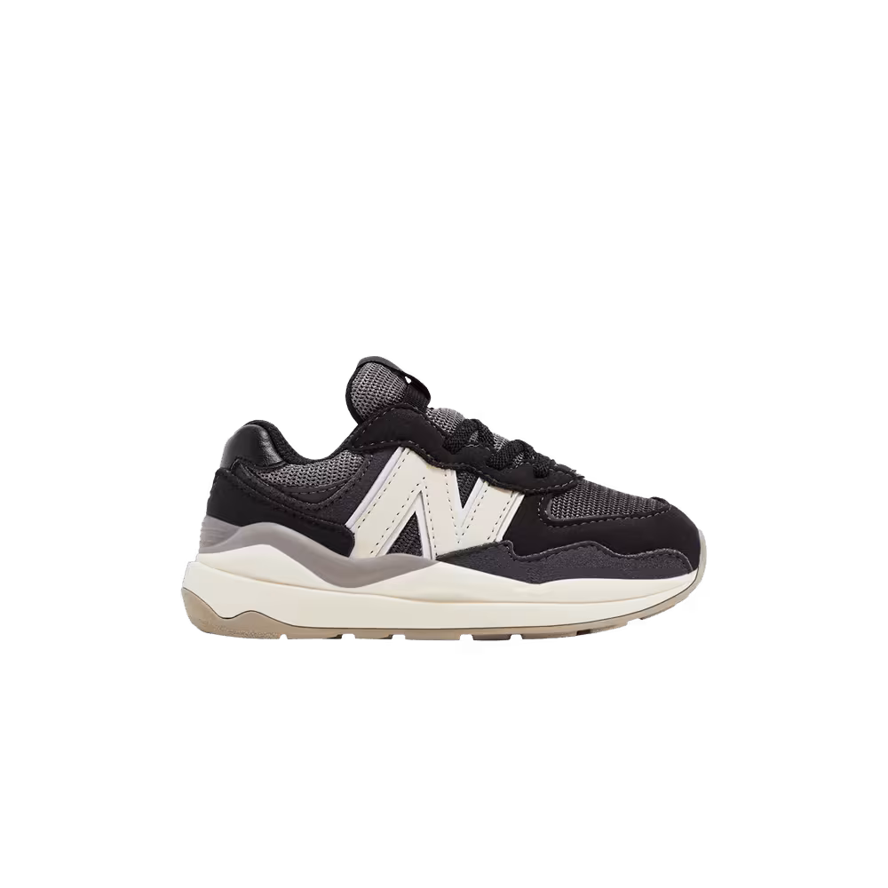 New Balance 57/40 Bungee Toddler Black Moonbeam