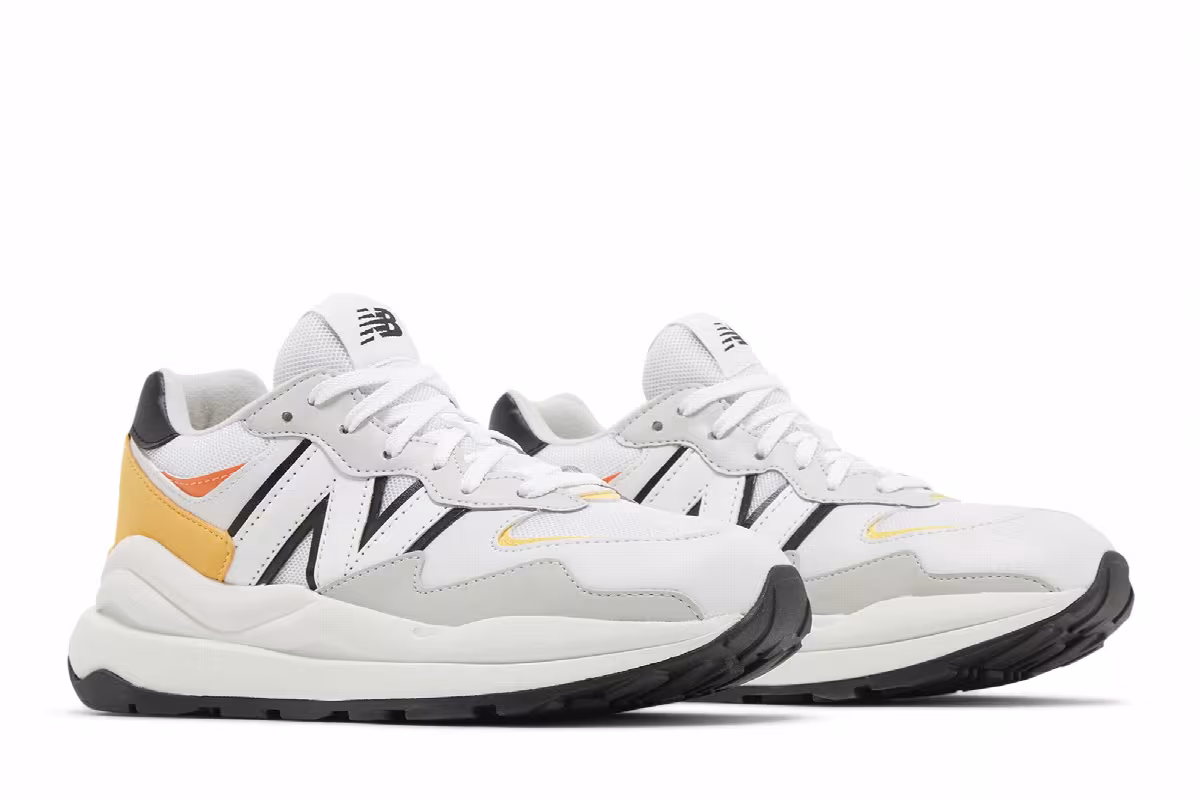 New Balance 57/40 Big Kid Summer Fog Peach Glaze, view 9