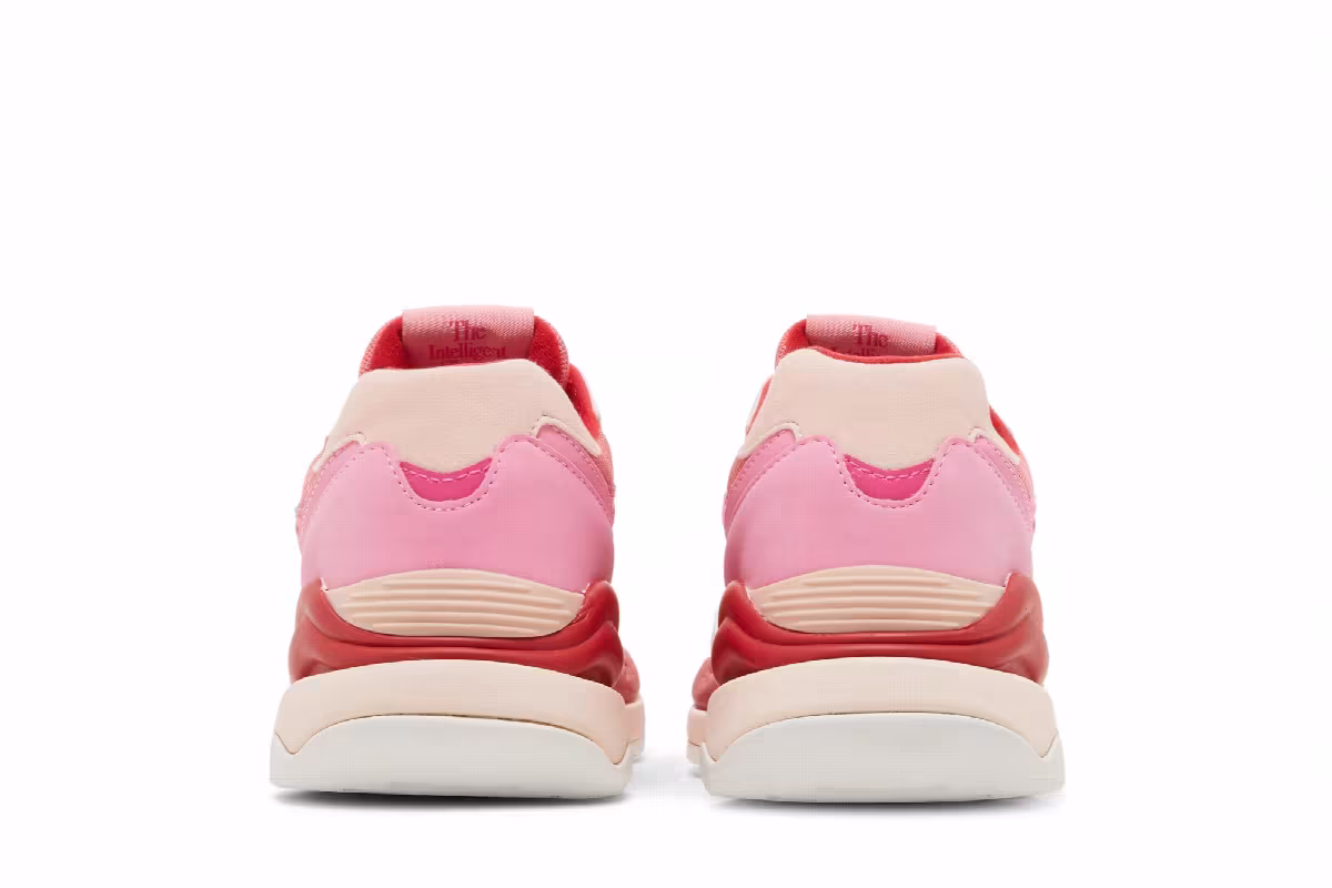 New Balance 57/40 Big Kid Vibrant Pink Team Red, view 7