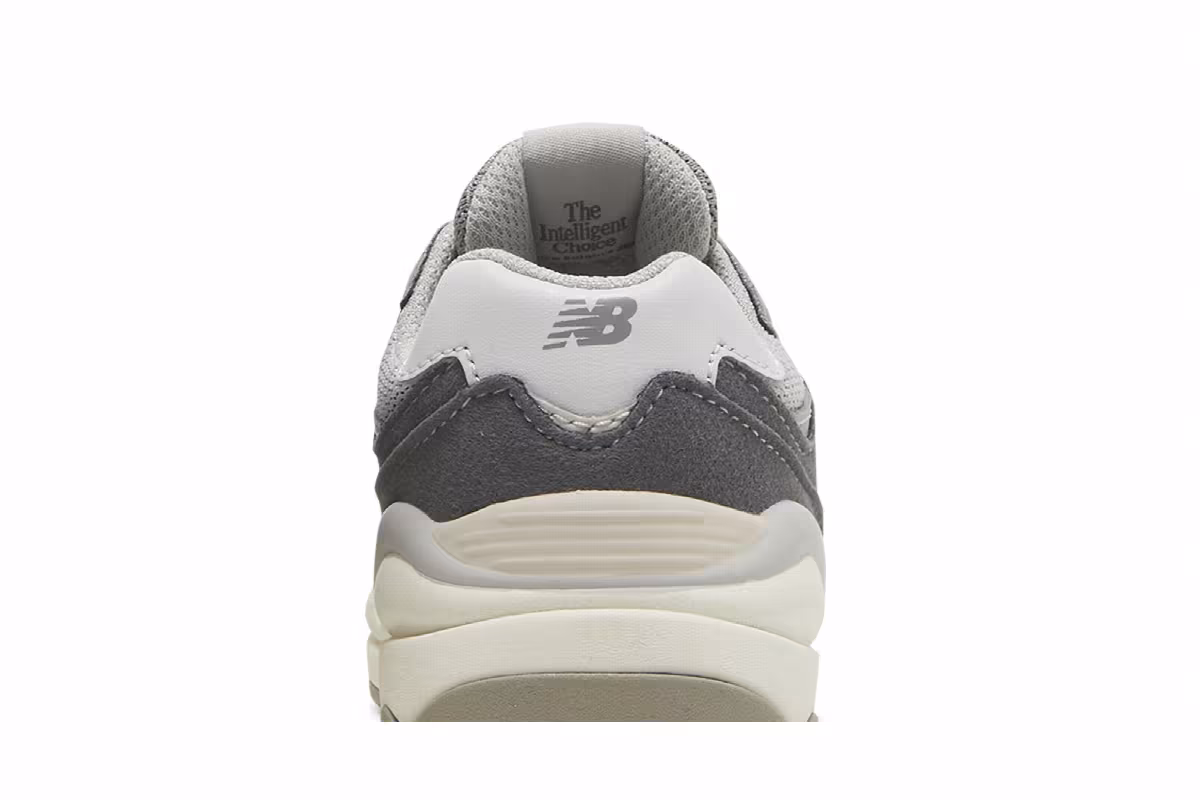 New Balance 57/40 Bungee Toddler Castlerock Moonbeam, view 8