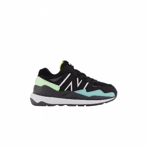 New Balance 57/40 Toddler 'Black Vibrant Spring Glow'