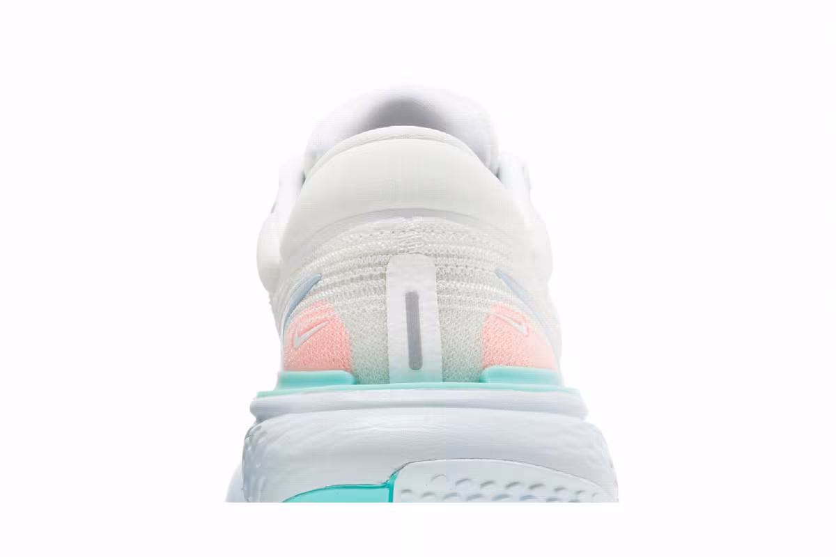 Nike Women's ZoomX Invincible Run Flyknit White Dynamic Turquoise, view 8