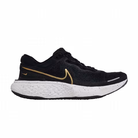 Nike ZoomX Invincible Run Flyknit 'Black Metallic Gold'
