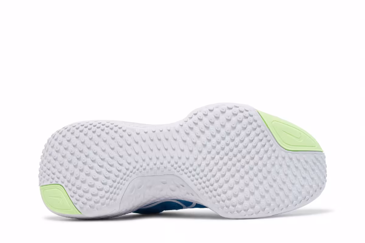 Nike ZoomX Invincible Run Flyknit Blue Orbit Lime Glow, view 5