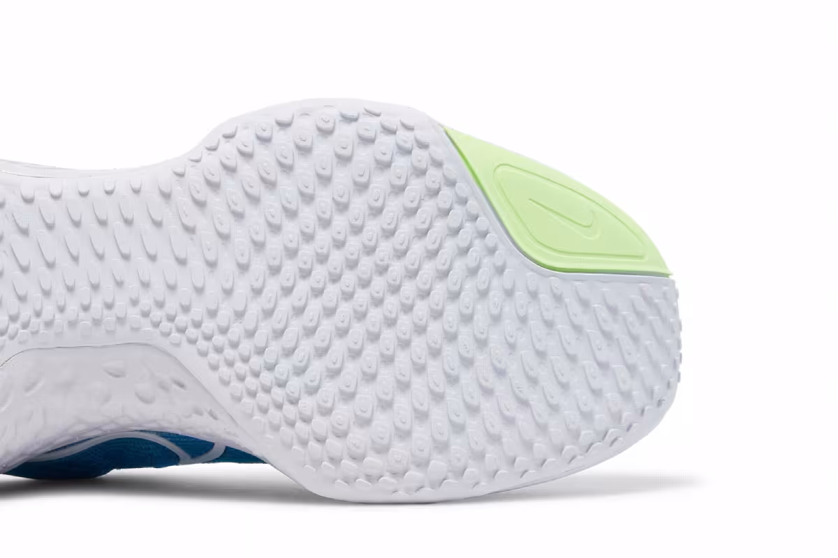 Nike ZoomX Invincible Run Flyknit Blue Orbit Lime Glow, view 6