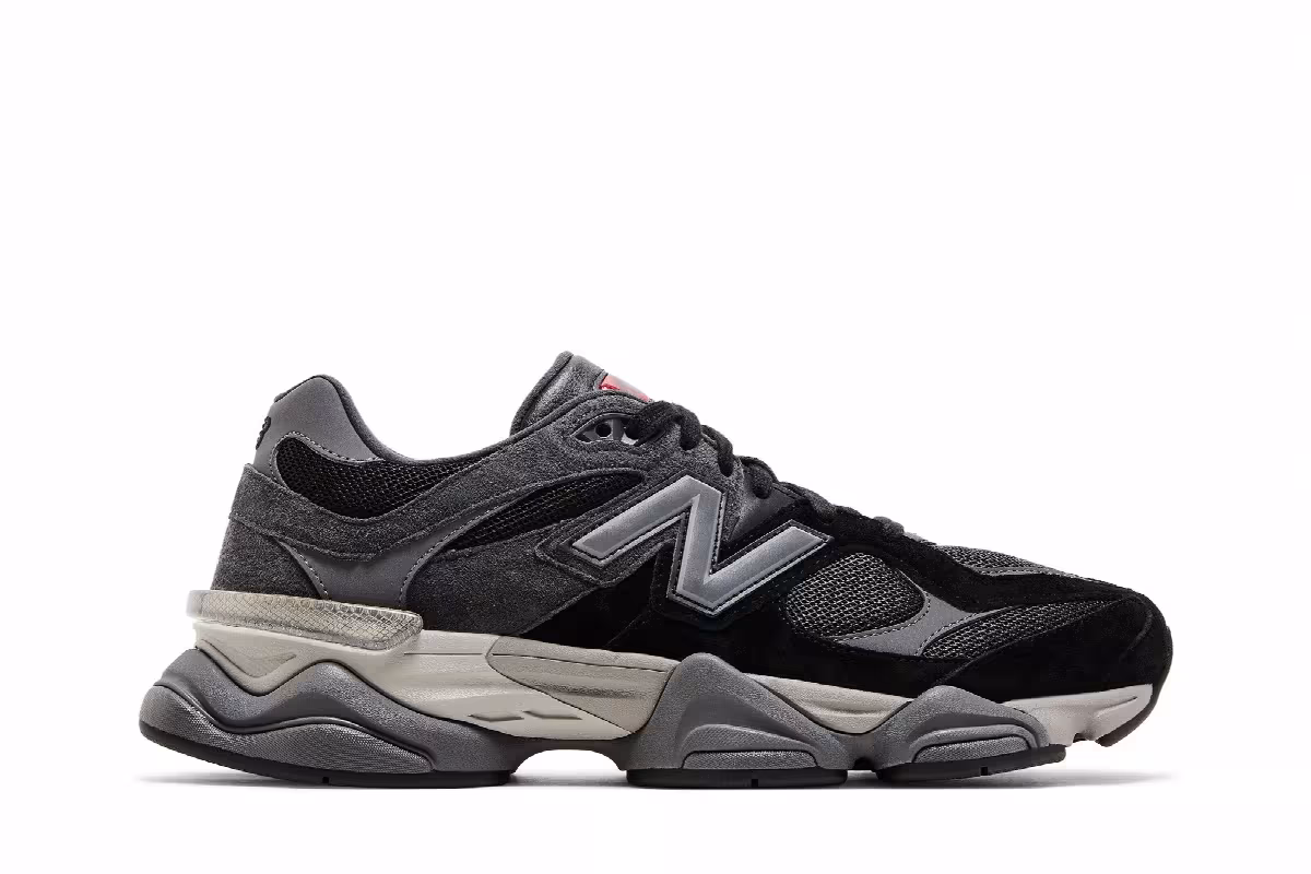 New Balance 9060 Black Castlerock, view 2