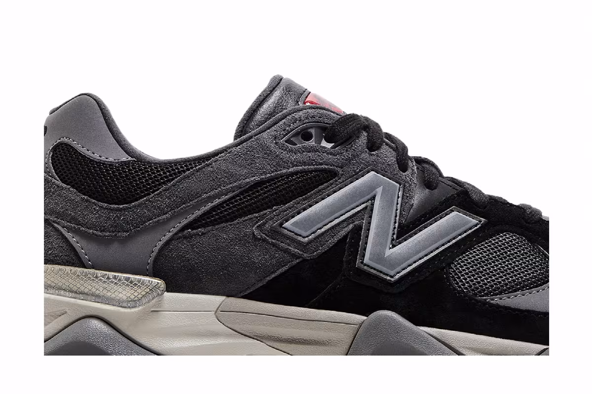 New Balance 9060 Black Castlerock, view 3