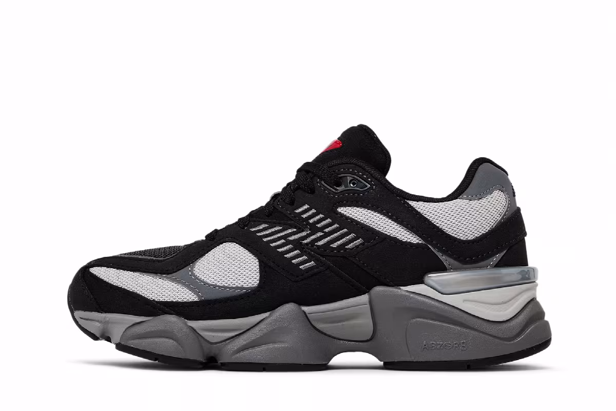 New Balance 9060 Big Kid Black Castlerock, view 4