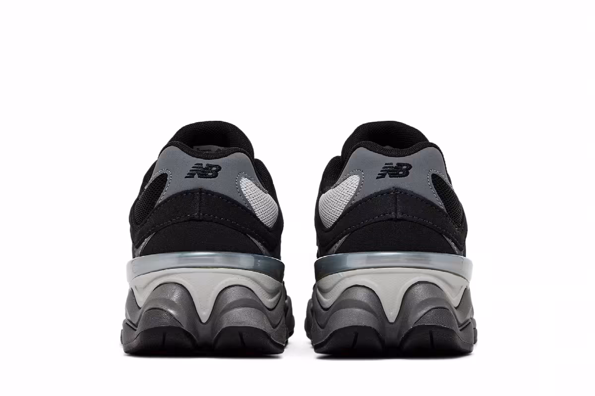 New Balance 9060 Big Kid Black Castlerock, view 7